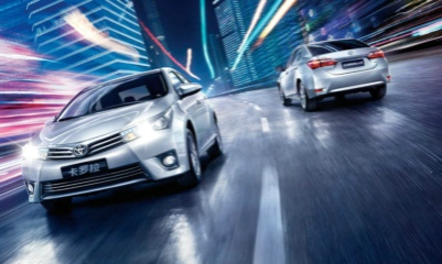 豐田2014-2015款卡羅拉LED近寬燈改裝