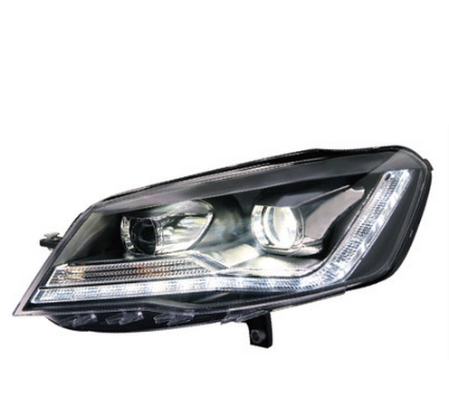 大眾12-13款新寶來Q5透鏡氙大燈總成