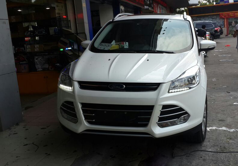 福特翼虎氙氣雙光透鏡升高配大燈總成06