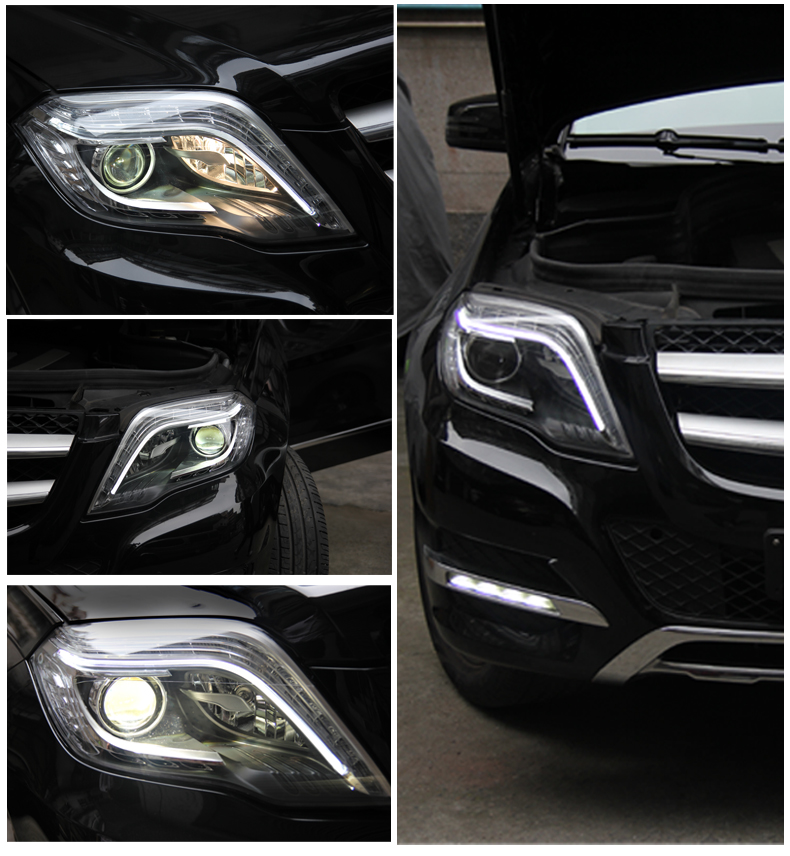 奔馳11款GLK雙光透鏡氙氣大燈總成07